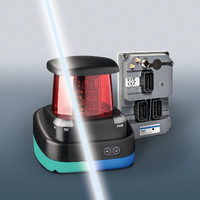 Il laser scanner R2000 di Pepperl+Fuchs è stato implementato al sistema di controllo del veicolo CVC600 Kollmorgen.